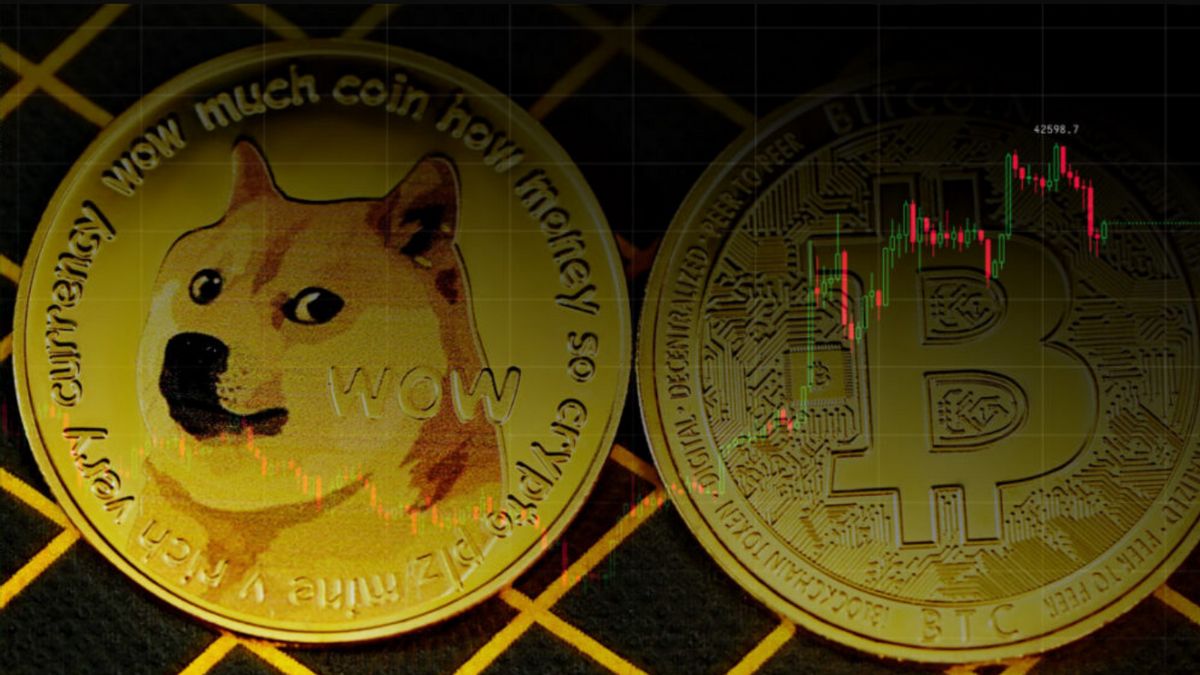 Dogecoin dan bitcoin harga 27 Mei 2025 temp