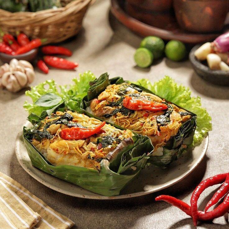 Nasi Bakar Ayam Suwir Filosofi