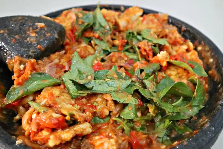Tempe Kukus Sambal Bawang temp