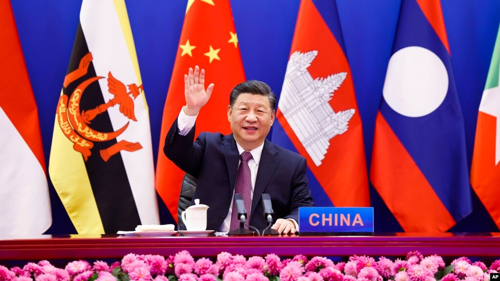 Xi Jinping Perdagangan Tiongkok ke ASEAN