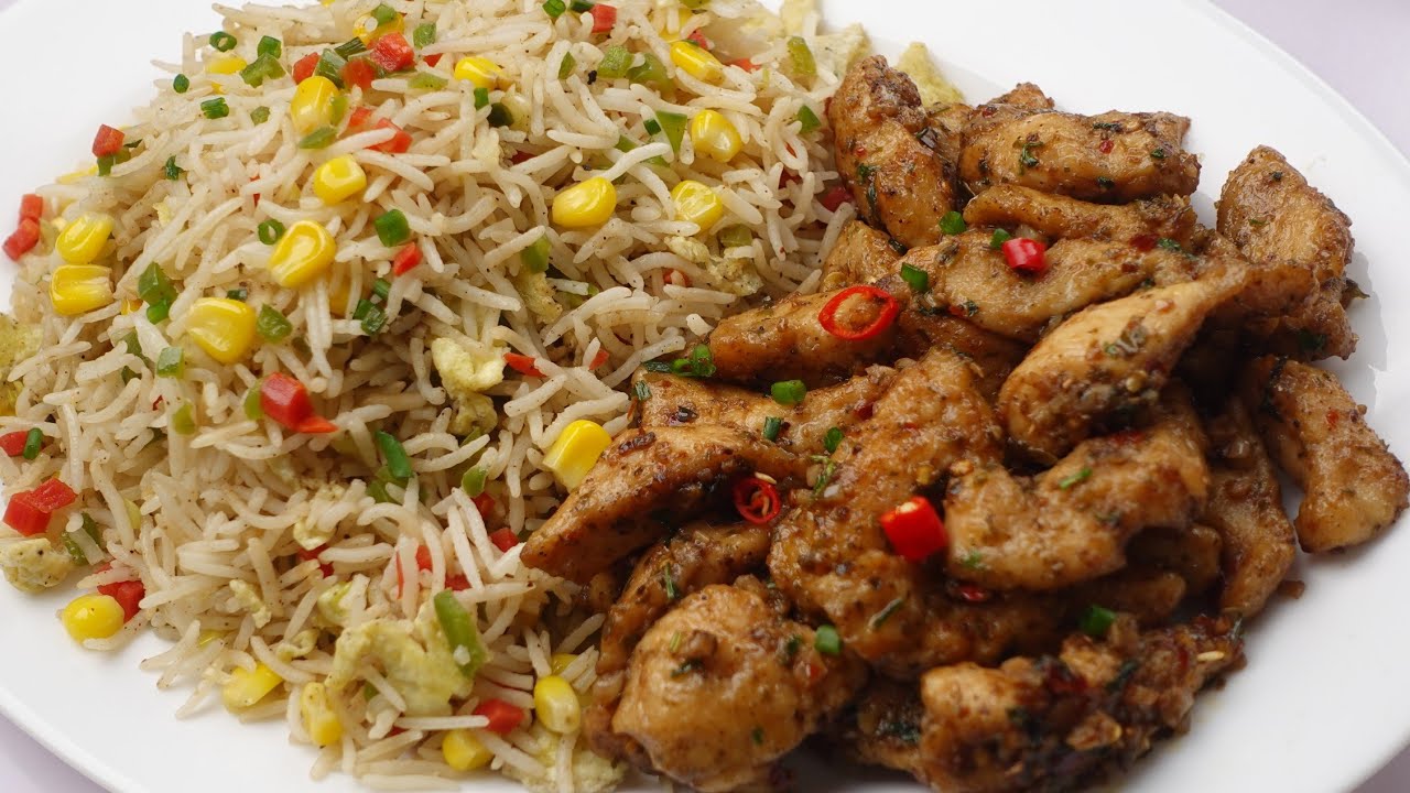 Chicken Garlic Butter Rice 