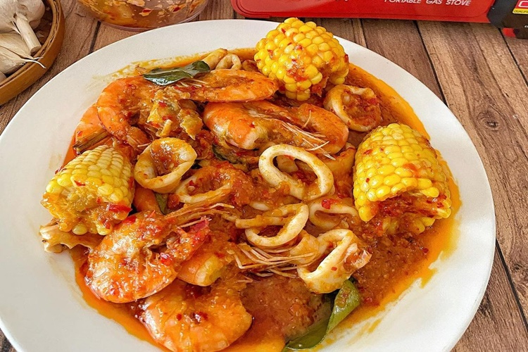 seafood Saus Padang Mudah Dimasak
